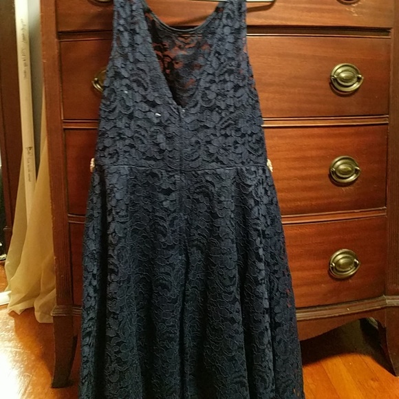 Davids Bridal Navy Bridesmaid/Mother of the Bride - Picture 3 of 5